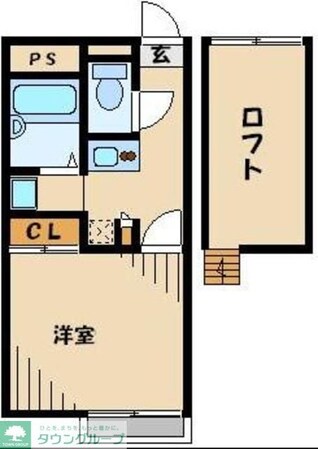レオパレスエクレールの物件間取画像